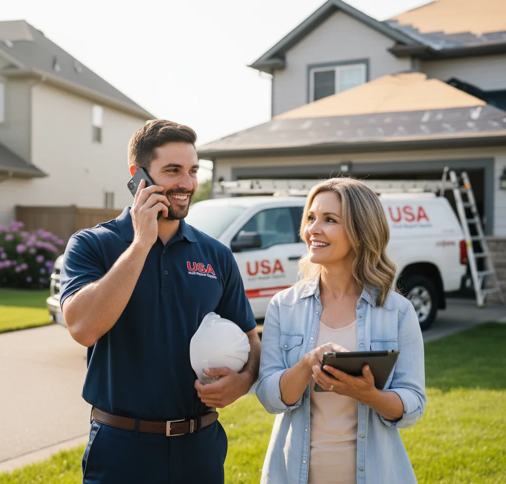 USA Roof Repair Experts customer support in Ellensburg